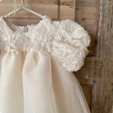 Party Ivory Faye Rose Dress - By Lilvida Lilvida